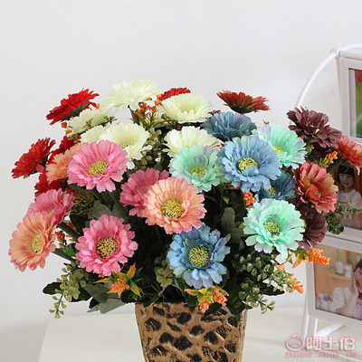 【把束太陽花把束小雛菊野菊婚慶裝飾花藝配材仿真花廠家批發(fā)】石家莊市長安區(qū)嫣然花卉商行 - 產(chǎn)品庫